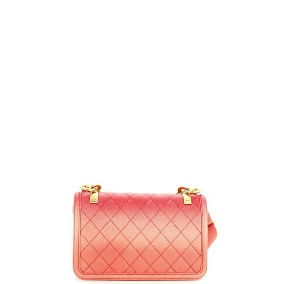 Chanel Sunset On The Sea Flap Bag Quilted Caviar Small Pink - Picture 4 of 7